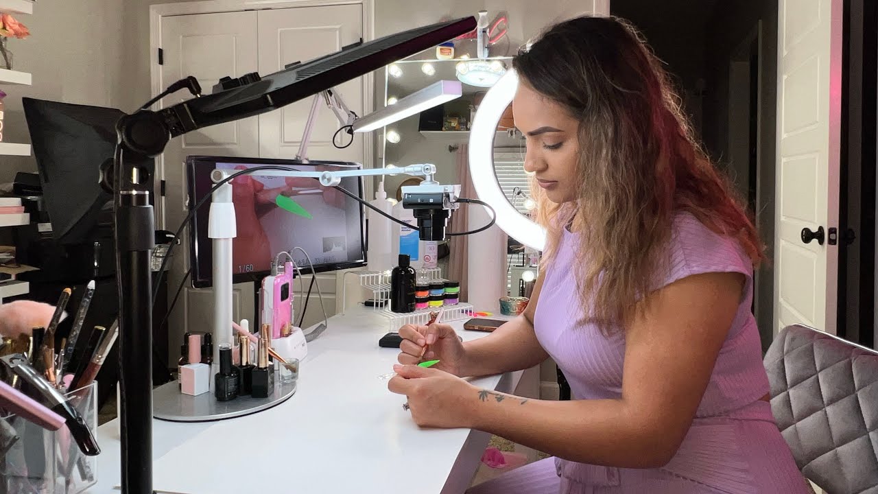 How I film my nail videos and everything I use