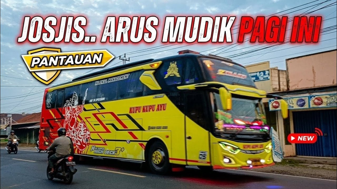 H-3 LEBARAN! Terminal Binorong Banjarnegara Masih Diserbu Pemudik - Pantauan Arus Mudik Pagi Ini