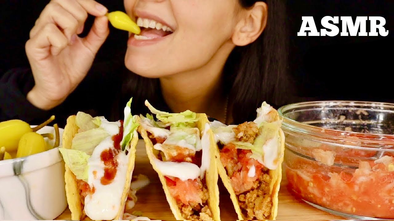ASMR | ЕМ ТАКО! 🌮 MUKBANG (ШЕПОТОМ) | MANGIA WHISPERS 먹방