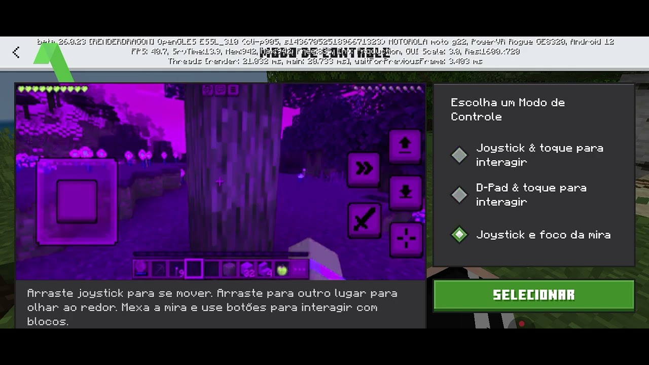 Como colocar mira no Minecraft