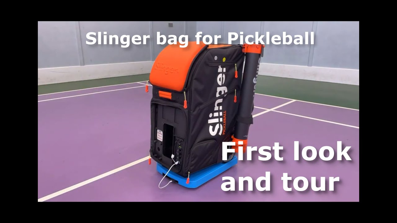 Slinger Bag for Pickleball first look and tour