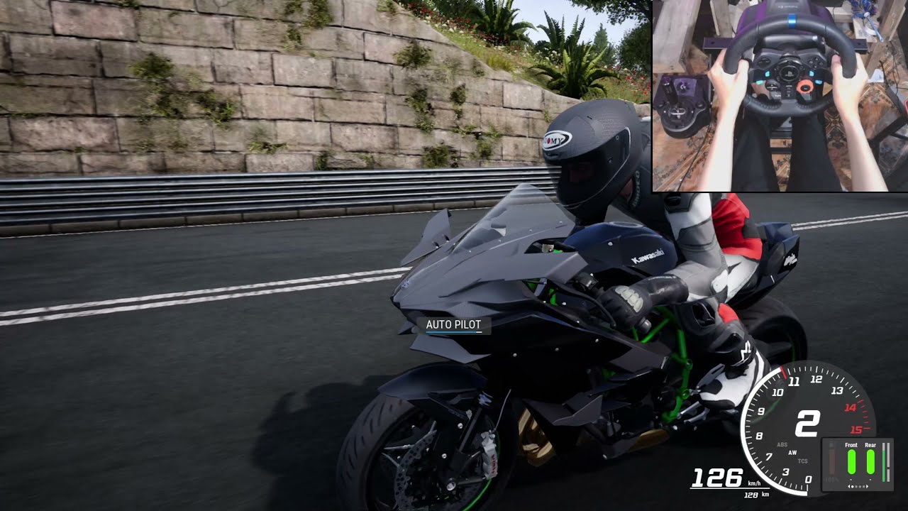 Kawasaki Ninja H2R | Ride 4 Steering wheel + Shifter Gameplay