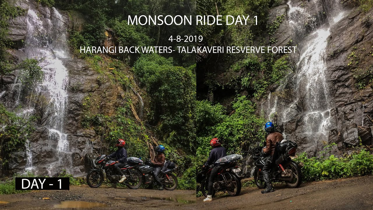 DHARMASTHALA VIA TALAKAVERI RESERVE FOREST | MONSOON RIDE DAY 1