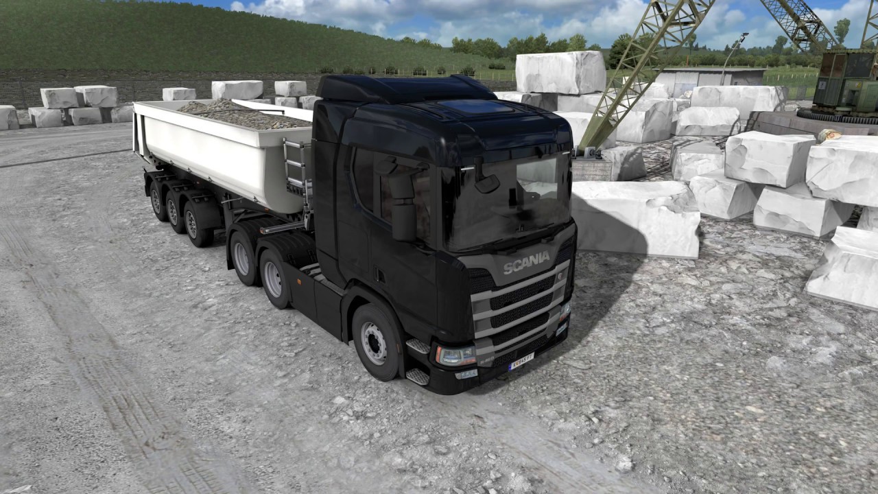 Transporte De Gravilla Con Un Scania | #2 ETS2 Norte Brasil | 4K 60FPS |