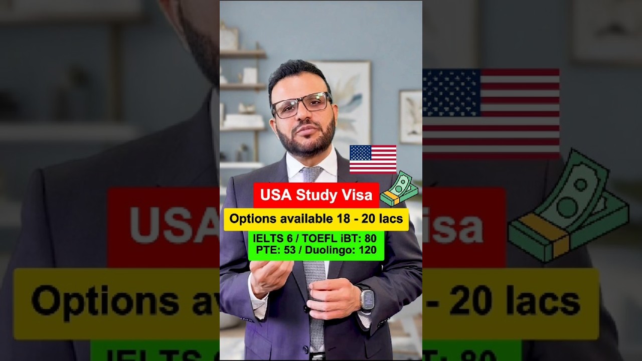 USA Study Visa 2025 | Study in America with Low Cost | IELTS 6, TOEFL 80, PTE 53