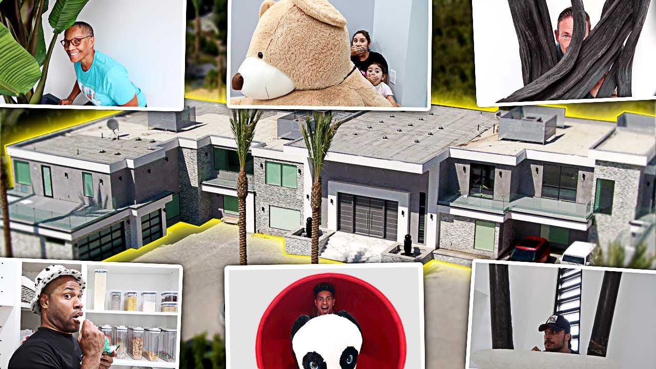 HIDE 'N' SEEK IN THE NEW ACE FAMILY HOUSE!!!