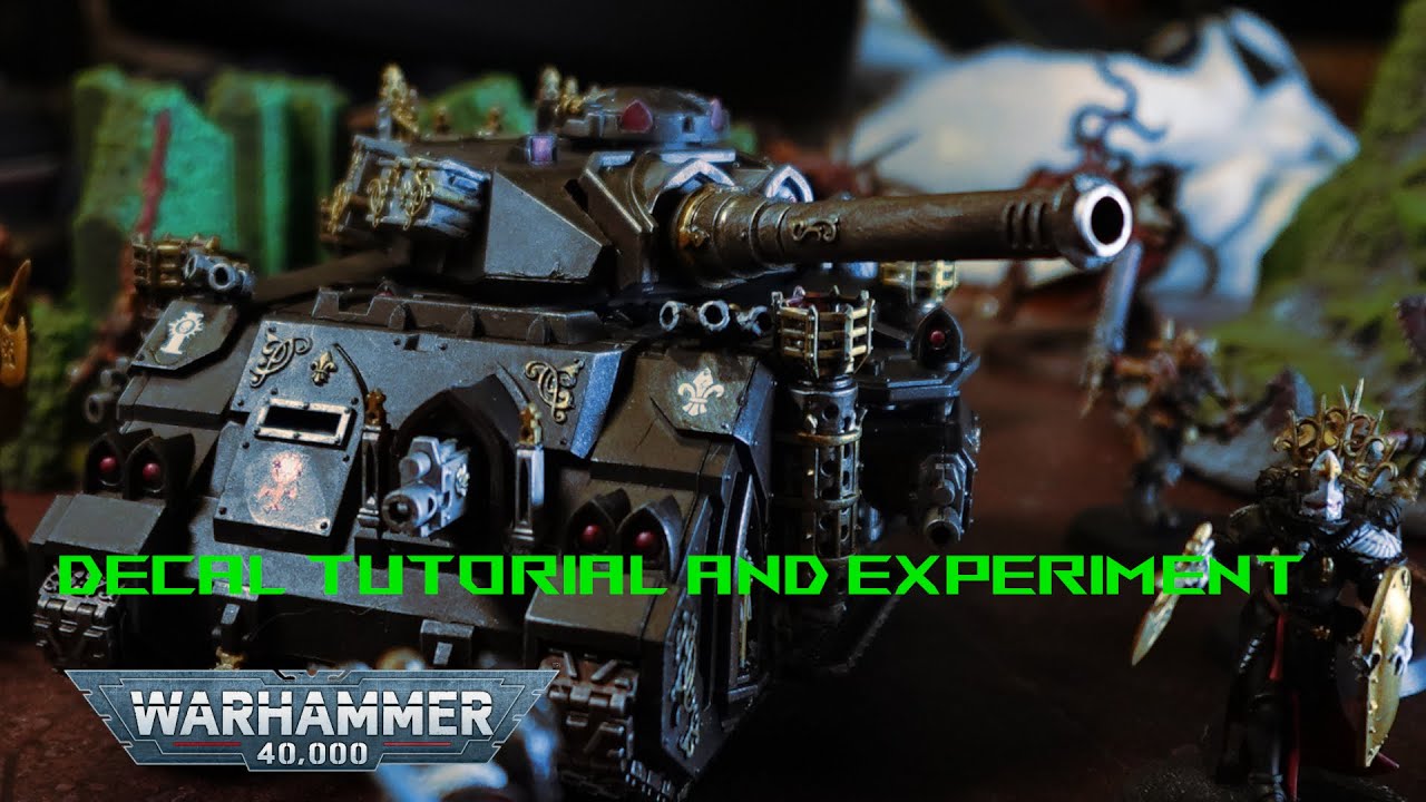 Decal tutorial and experiment