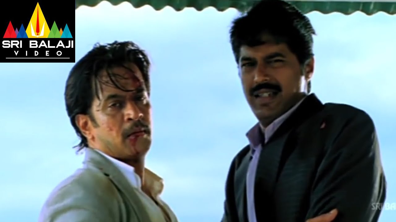 Gambler Movie Arjun and Ajith Action Scene | Ajith Kumar, Arjun, Vaibhav | Sri Balaji Video