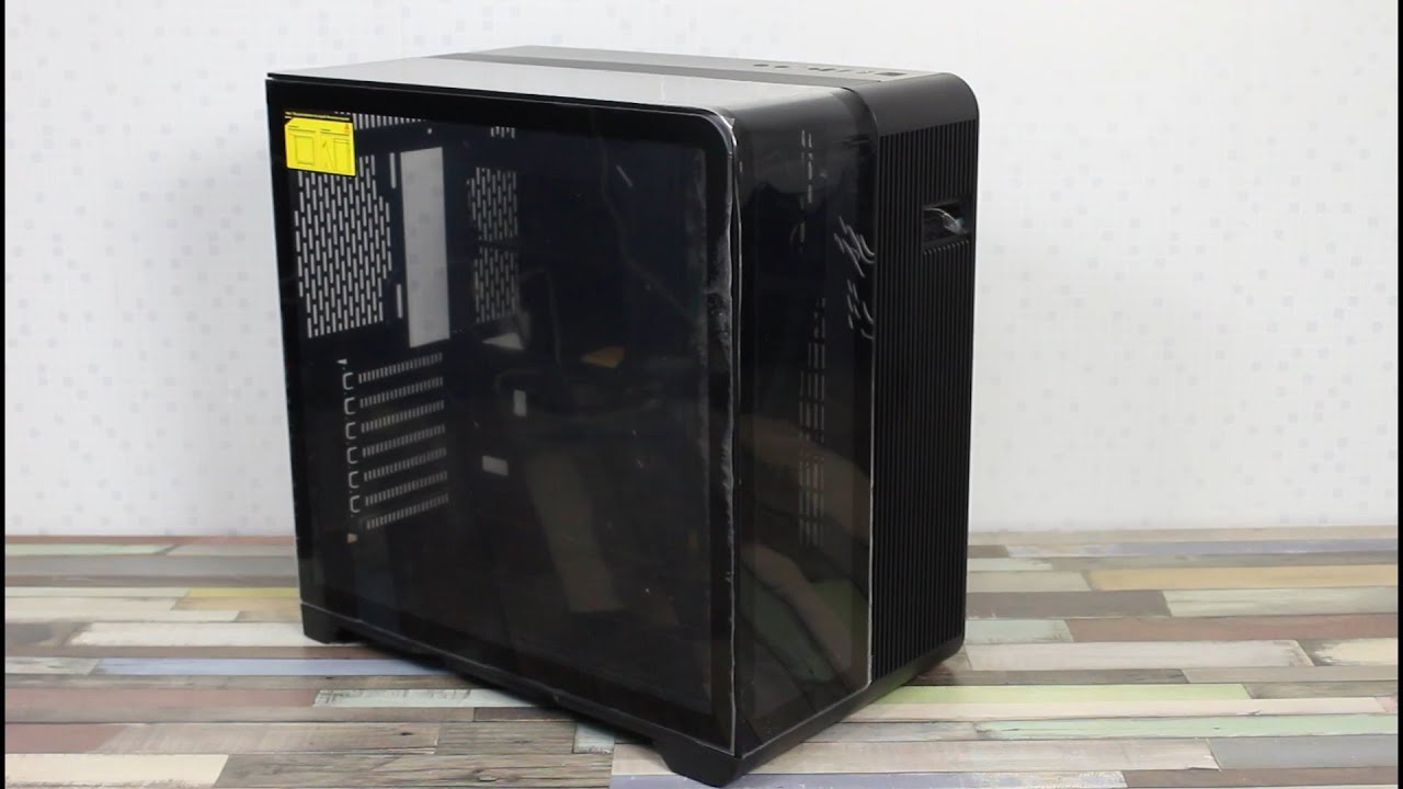 1STPLAYER RT7 PC Case Unboxing, PC Assembly and LED Backlight
