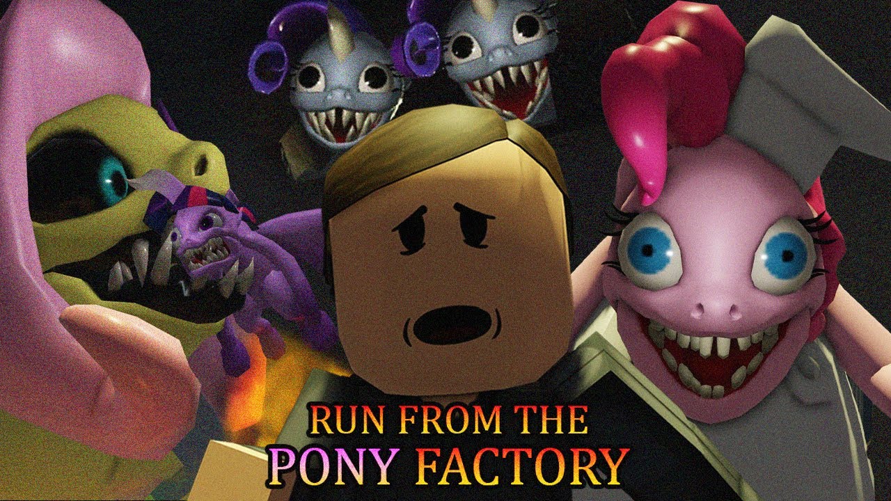 RUN FROM THE PONY FACTORY | Roblox || [Full Walkthrough]