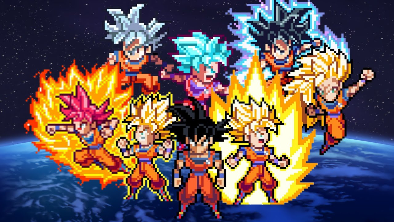 Goku Transformations