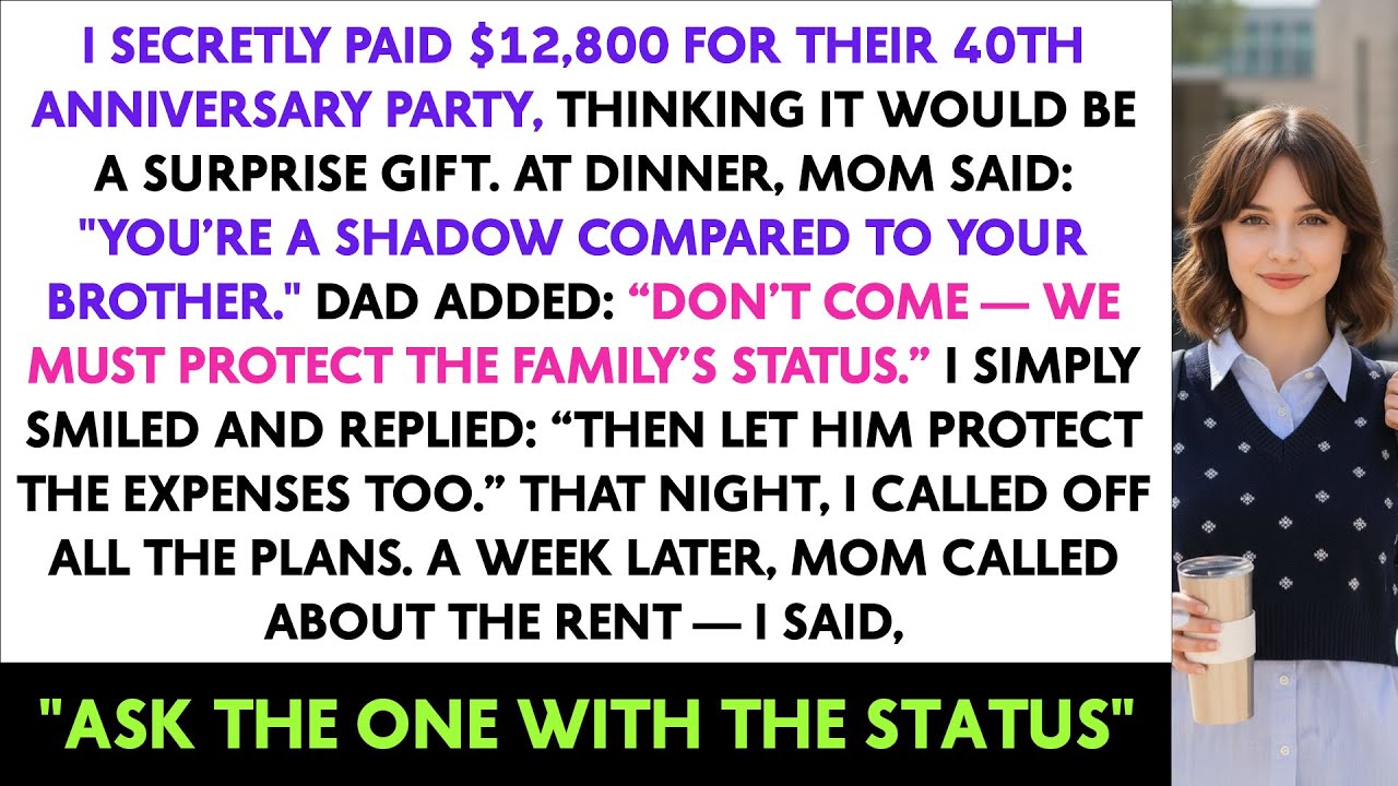 I Secretly Paid $12,800 For Their 40th Anniversary Party, Thinking It Would Be A Surprise Gift.
