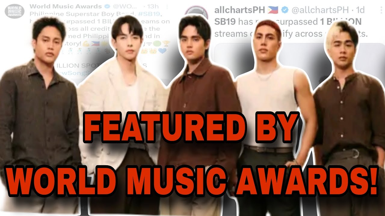BREAKING: SB19 FEATURED BY WORLD MUSIC AWARDS! | Esbi Updates