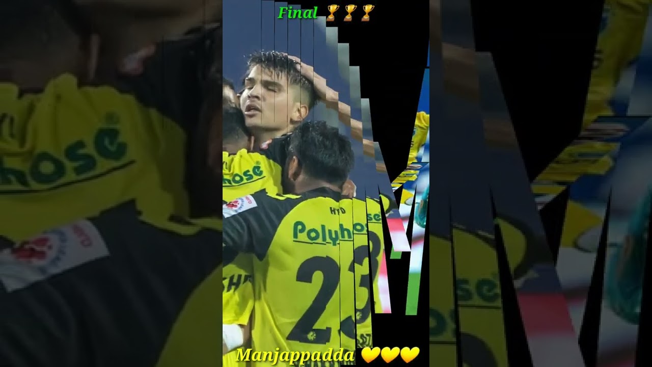 Kerala Blasters Whatsapp Status || Manjappadda 💛💛💛 Vs HYDFC || Who will win 🏆🏆🏆 #shorts