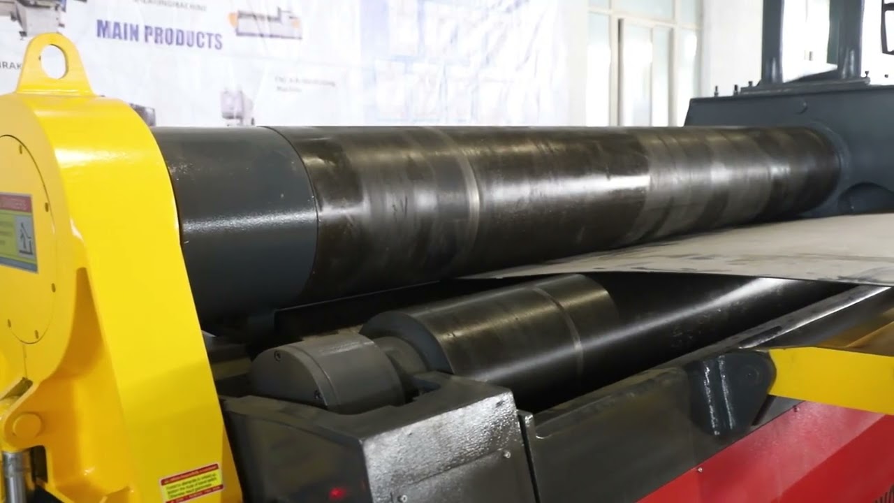 Rbqlty W12 20X2500 Four-Roll Hydraulic Plate Rolling Machine