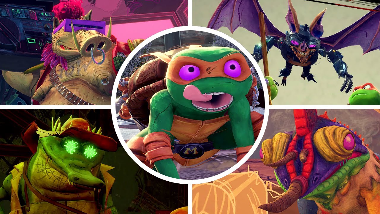 Teenage Mutant Ninja Turtles: Mutants Unleashed — все боссы и концовка