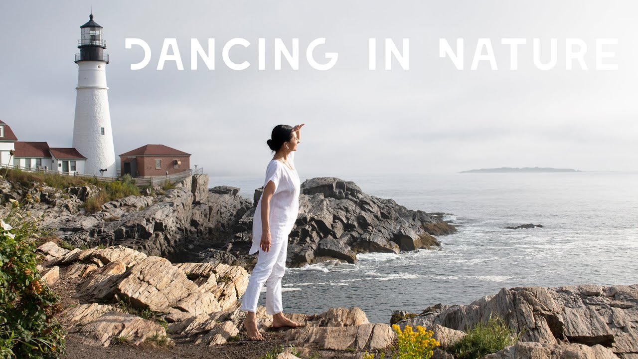 Dancing in Nature - Fort Williams Park in Cape Elizabeth, Maine | Nataliya Bondar-Shelest