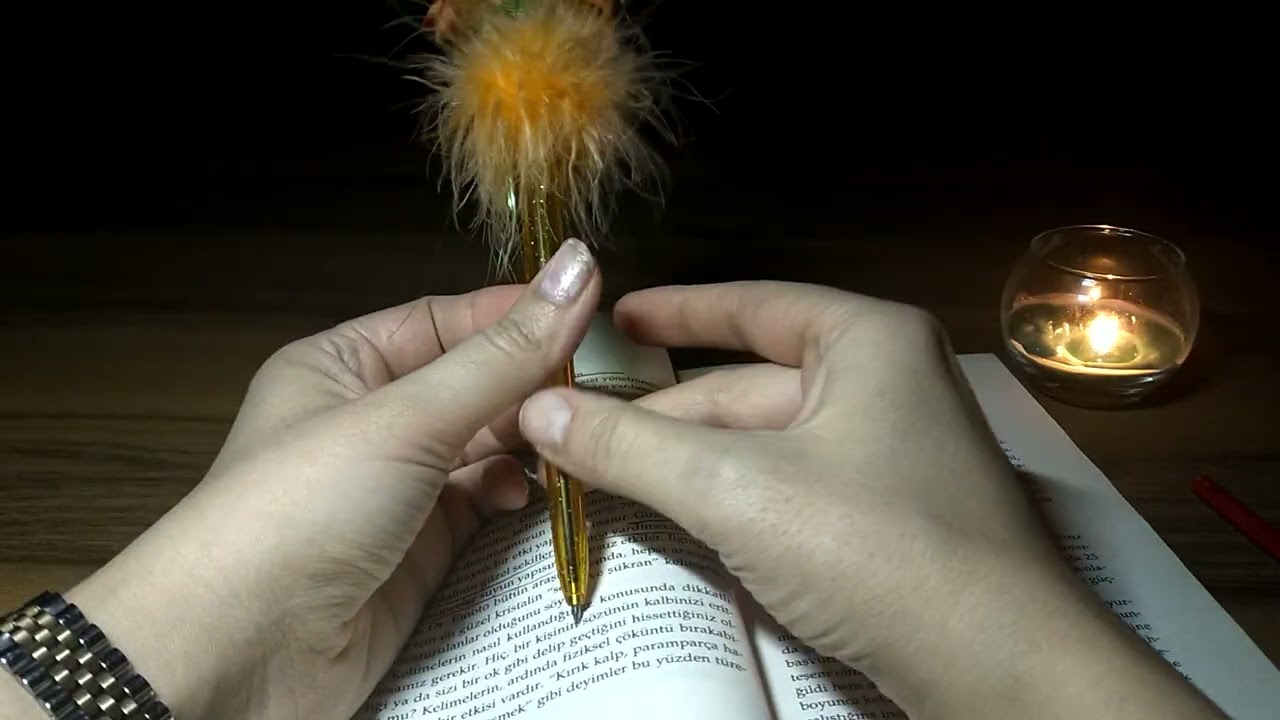 Türkçe Asmr /Uyuman İçin Kitap Okuyorum ❤