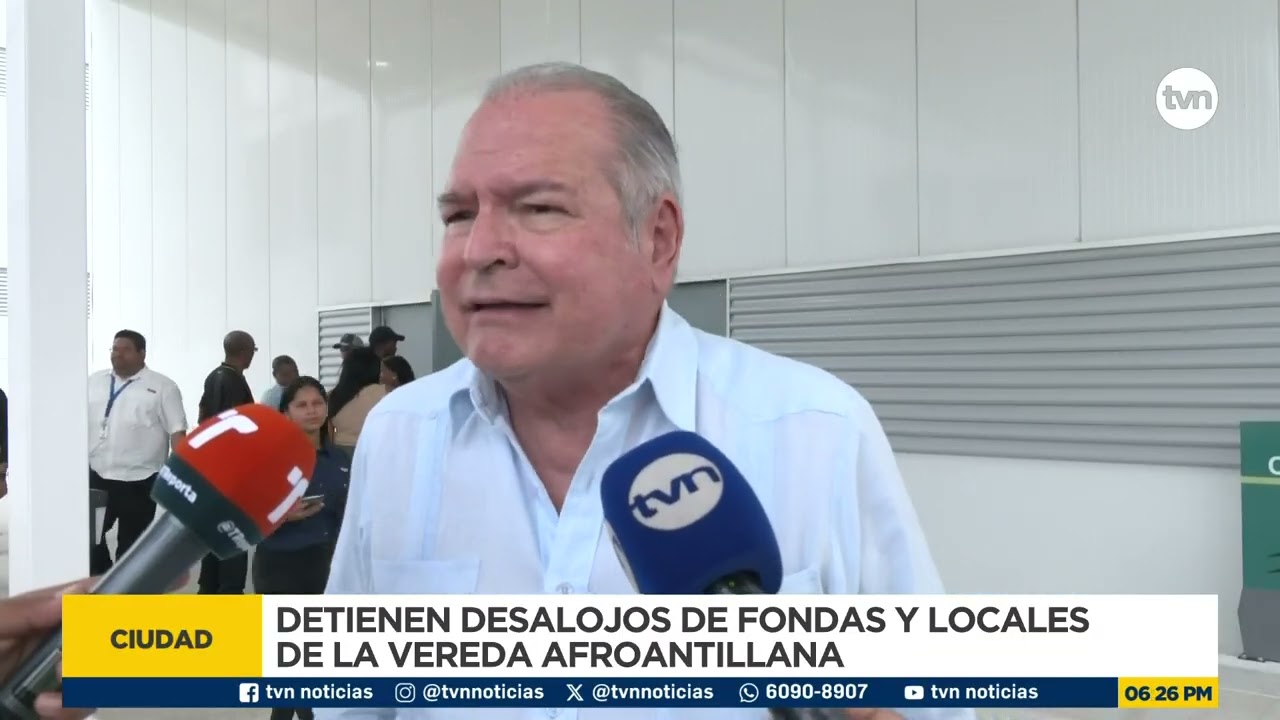Detienen desalojos de fondas y locales de la vereda Afroantillana