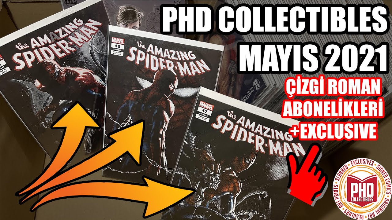 ÇİZGİ ROMAN ABONELİKLERİ VE EXCLUSIVE! (PhD Collectibles)