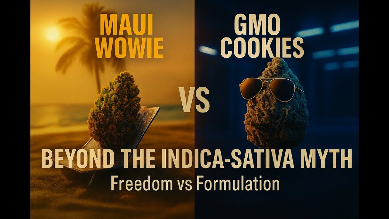 Maui Wowie против печенья с ГМО: за пределами мифа об индике-сативе, свобода против формулировки