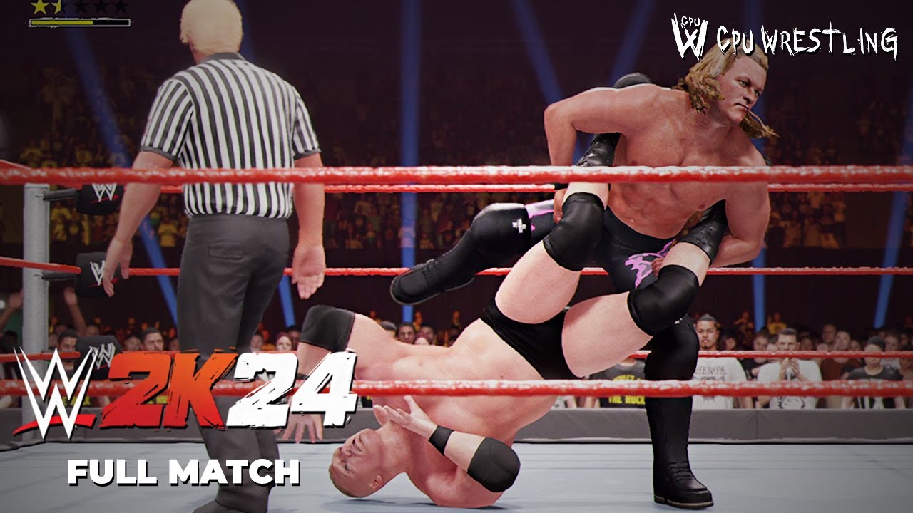 WWE 2K24 | Spectacular Singles Match: Chris Jericho vs Brock Lesnar