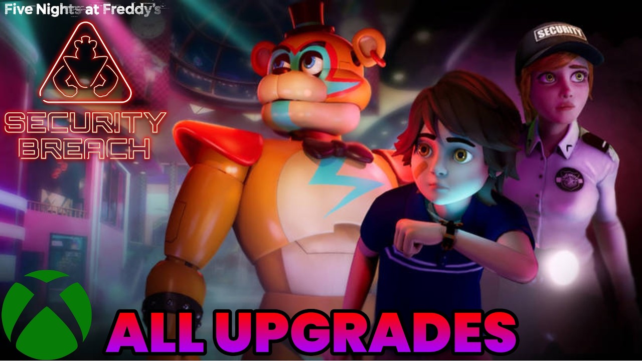 Все улучшения Фредди - Взлом безопасности FNAF