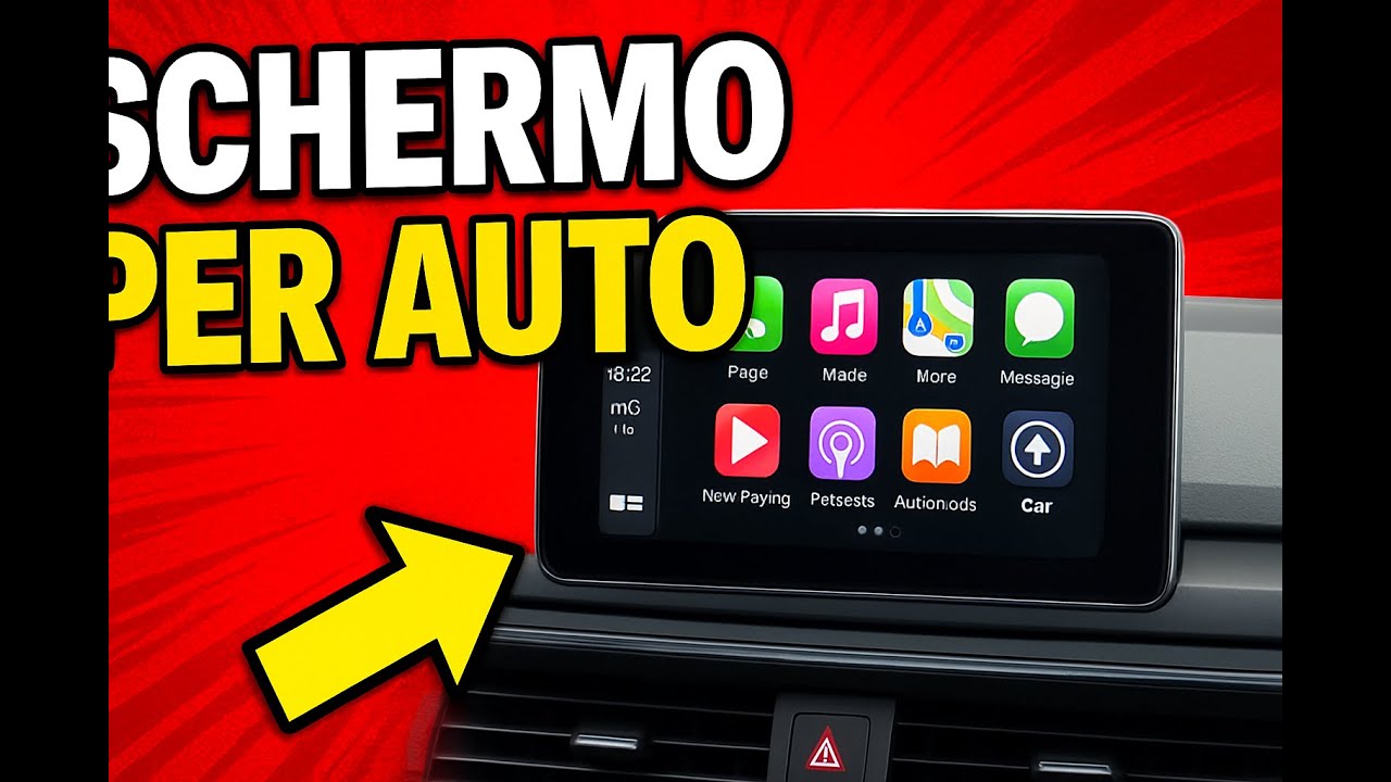 UNBOXING DEL MIO NUOVO SCHERMO PER AUTO!