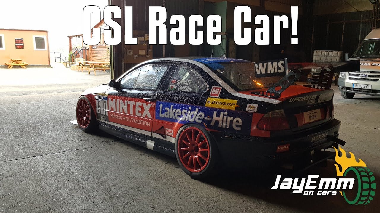 BMW E46 M3 CSL Race Car - DRIVEN!