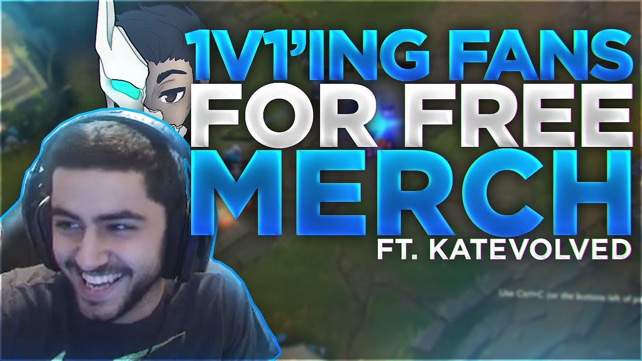 Yassuo | MOE 1V1S FANS FOR MERCH MONEY Ft. KatEvolved