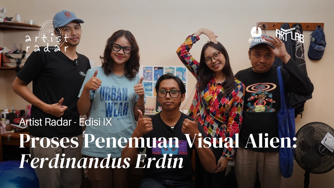 Artist Radar IX - Proses Penemuan Visual Alien: Ferdinandus Erdin