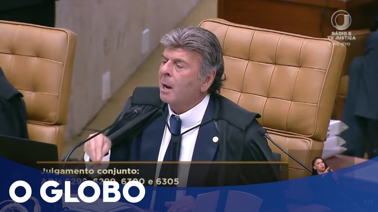 Gilmar e Fux discutem durante votação das ações sobre juiz de garantias