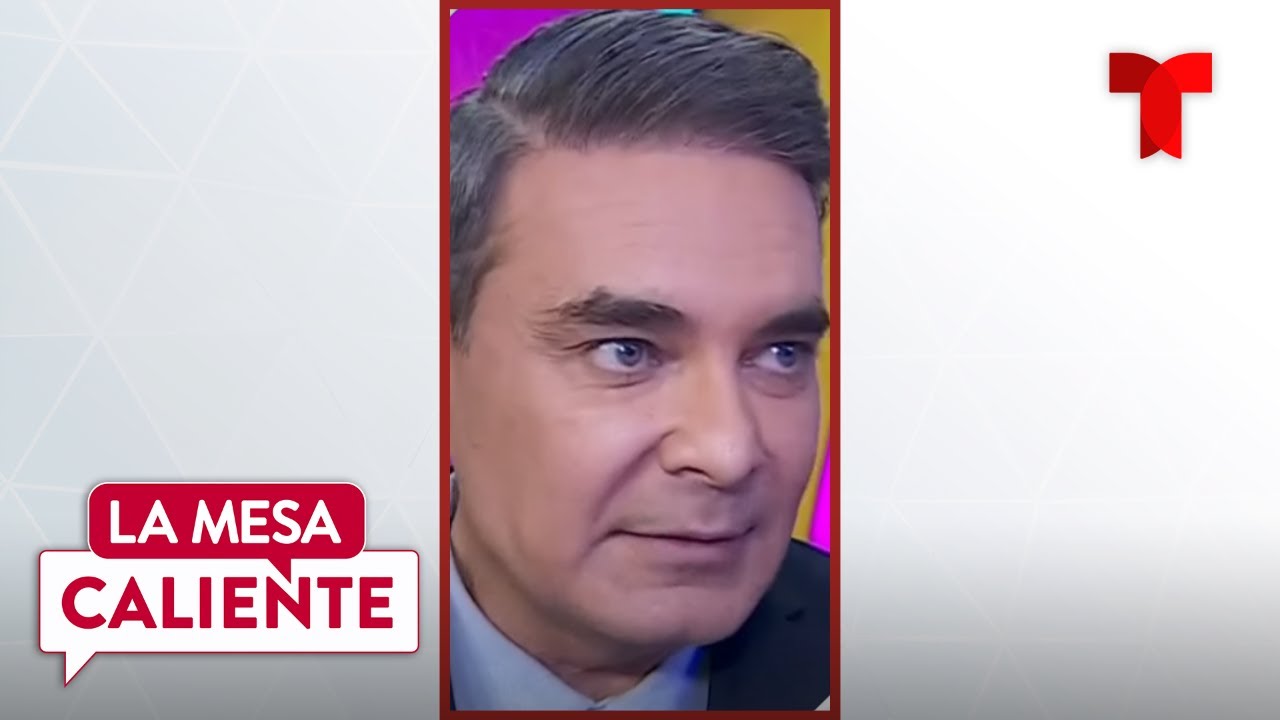 Mauricio Islas responde  al preguntarle por Niurka Marcos | La Mesa Caliente
