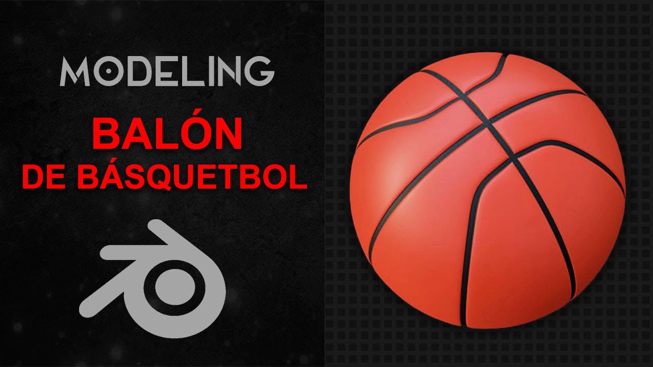 Modelado de BALÓN DE BÁSQUETBOL - ¡FÁCIL! / UV Sphere | BLENDER MODELING