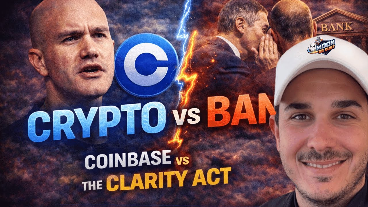 Coinbase против банков: почему закон CLARITY может положить конец системе вознаграждений в стейбл...