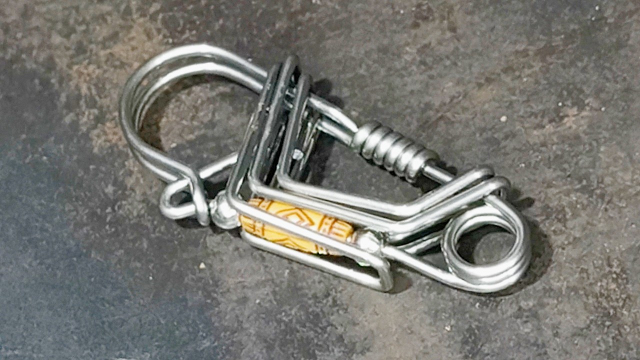 Hidden craftsman skills - Key chain expert #diy