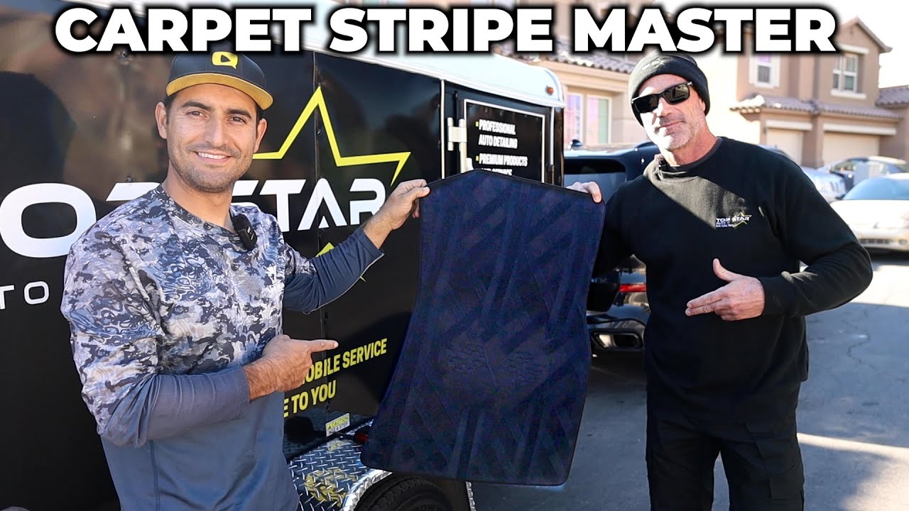 Mobile Detailing - Carpet Stripe Master