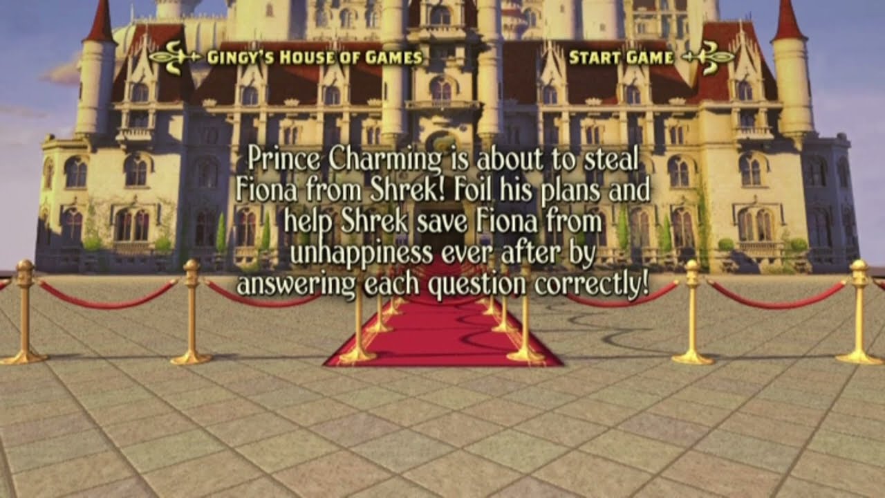 Shrek 2 - Set Top Trivia - Save Fiona!