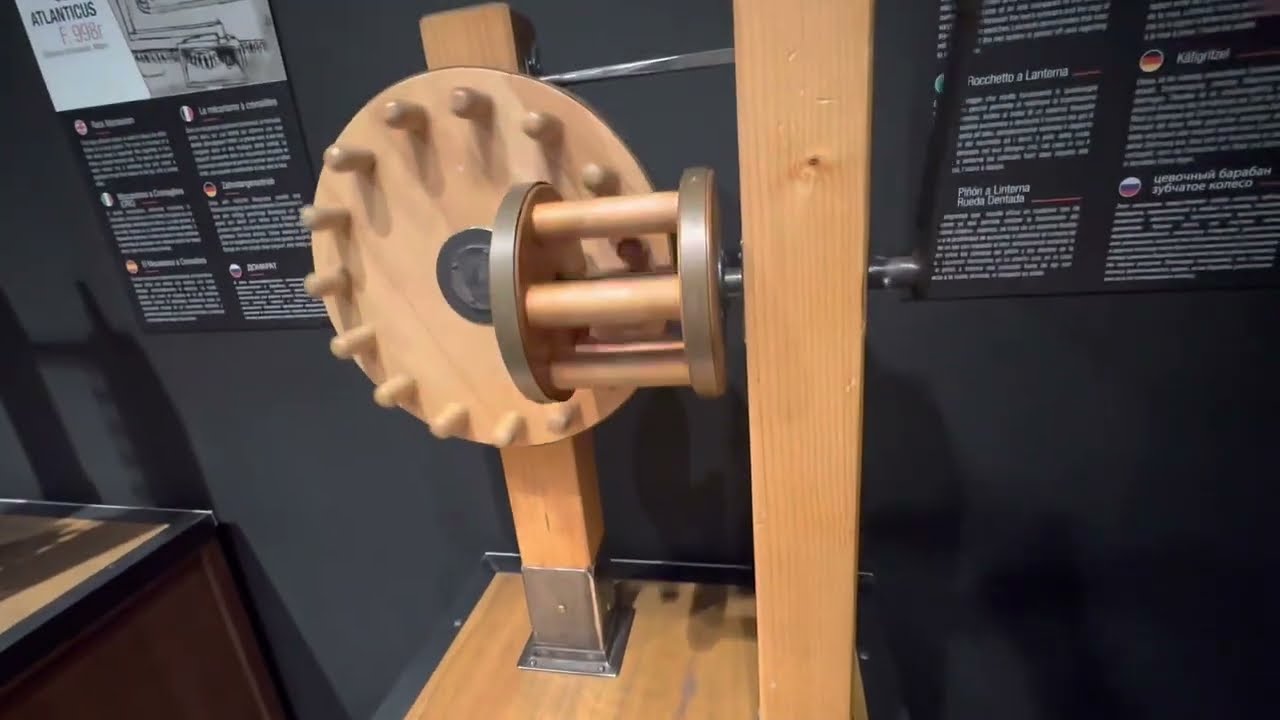 Visiting Leonardo da Vinch Interactive Museum in Firenze 🇮🇹