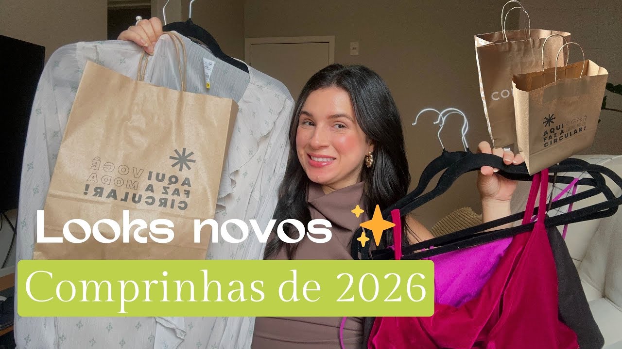 PEÇAS NOVAS NO CLOSET + comprinhas de beleza | DECEPÇÃO total com a loja CONSTANCE | relato real