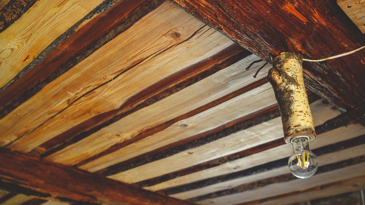 Re-Using 200 Year old wood as NEW Ceiling