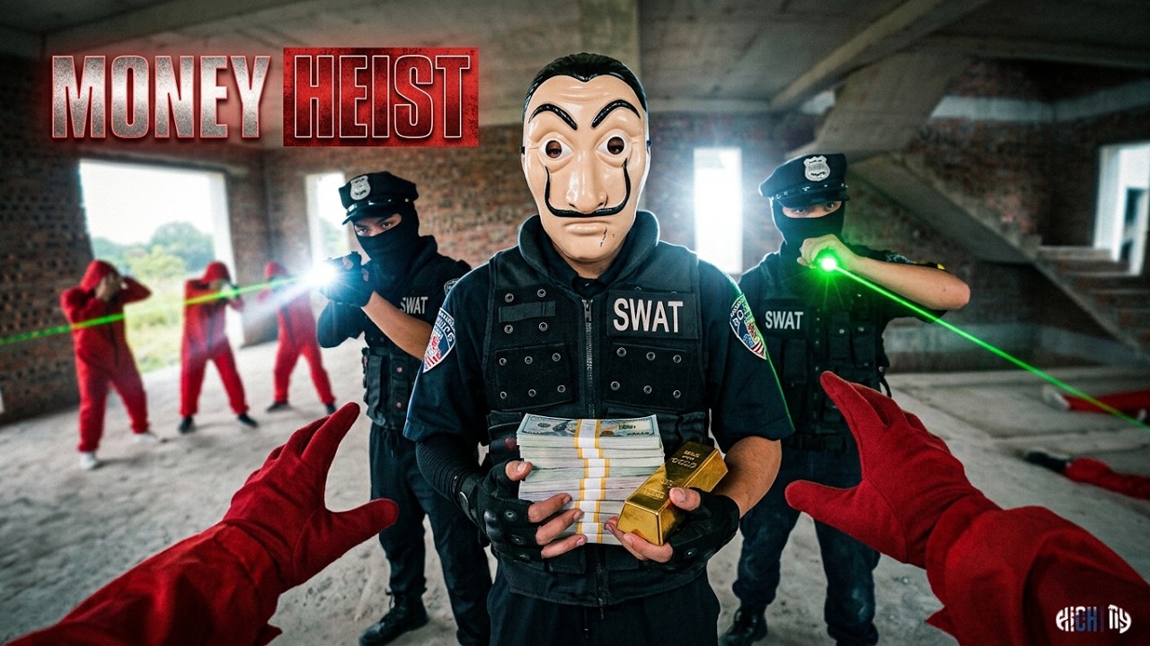 MONEY HEIST vs POLICE ESCAPING 2.0 | Parkour POV ACTION Movie Chase