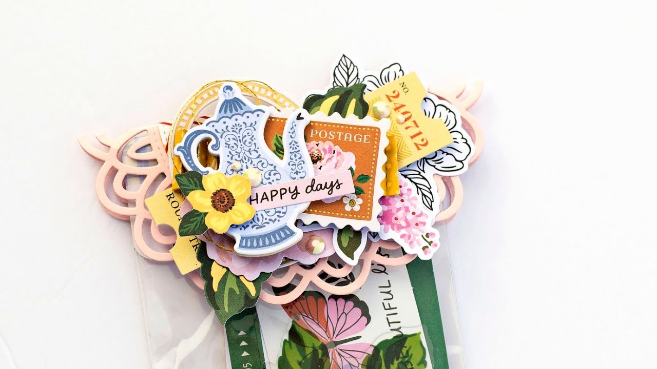 Craft With Me! KSCRAFT Bag Toppers! 🍓 Pretty Picnic @kscraft1652 