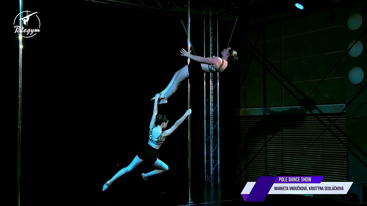 Markéta Vnoučková, Kristýna Sedláčková | POLEGYM SHOW 2024 - kategorie POLE DANCE SHOW