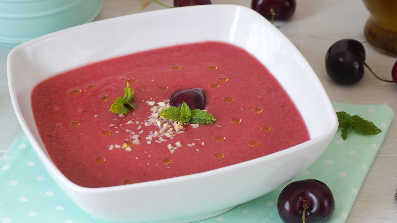 GAZPACHO de CEREZAS