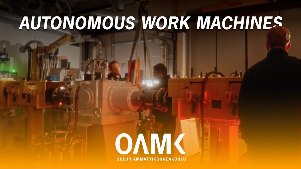 Autonomous work machines research program & NUVE-LAB