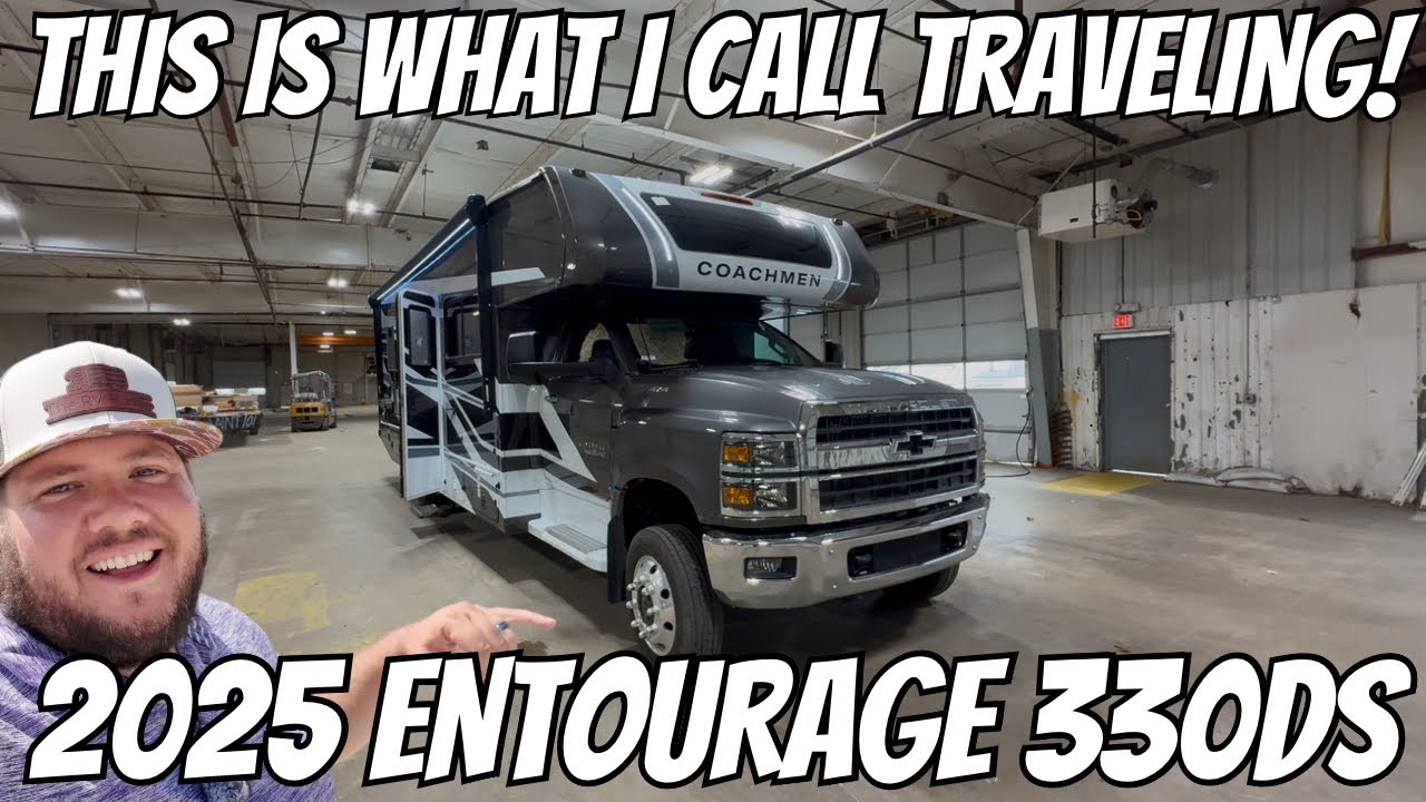 2025 Entourage 330DS | BEAUTIFUL Class C Motorhome!