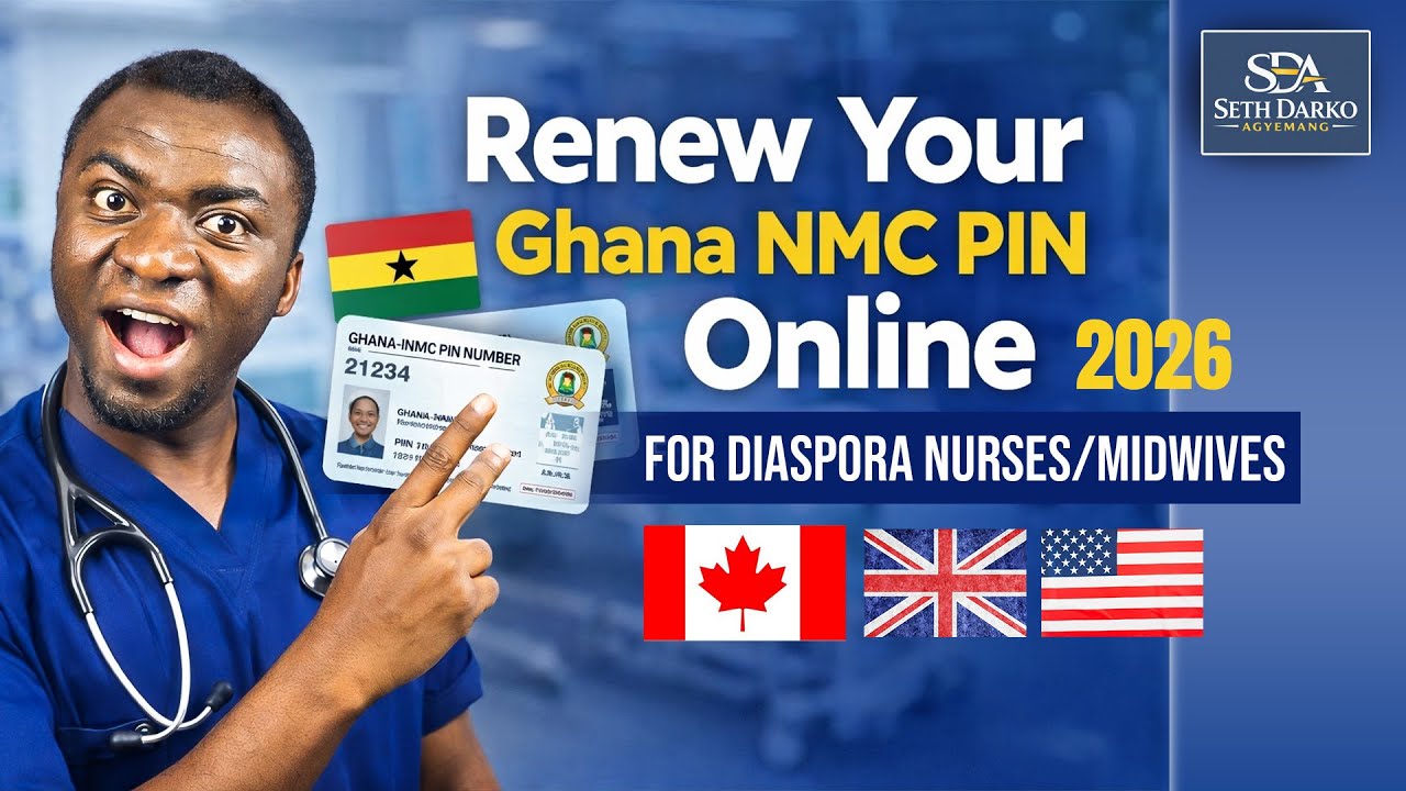 Renew Your Ghana NMC License ONLINE From Abroad (UK, USA, Canada, etc)