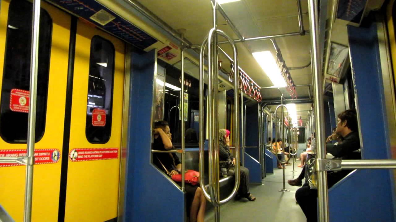 rapidKL Adtranz EMU journey from Sultan Ismail → Bandaraya (» Sri Petaling)