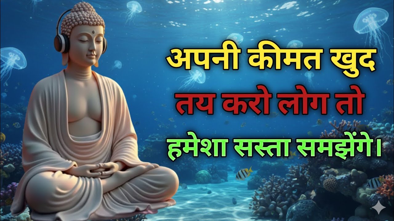 अपनी कीमत खुद तय करो लोग तो हमेशा सस्ता समझेंगे। Best Buddhist Motivation quotes For Success in Life